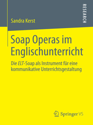 cover image of Soap Operas im Englischunterricht